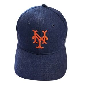 Vintage Sports Specialties New York Mets Hat Blue Orange Fitted Size 7 MLB Cap
